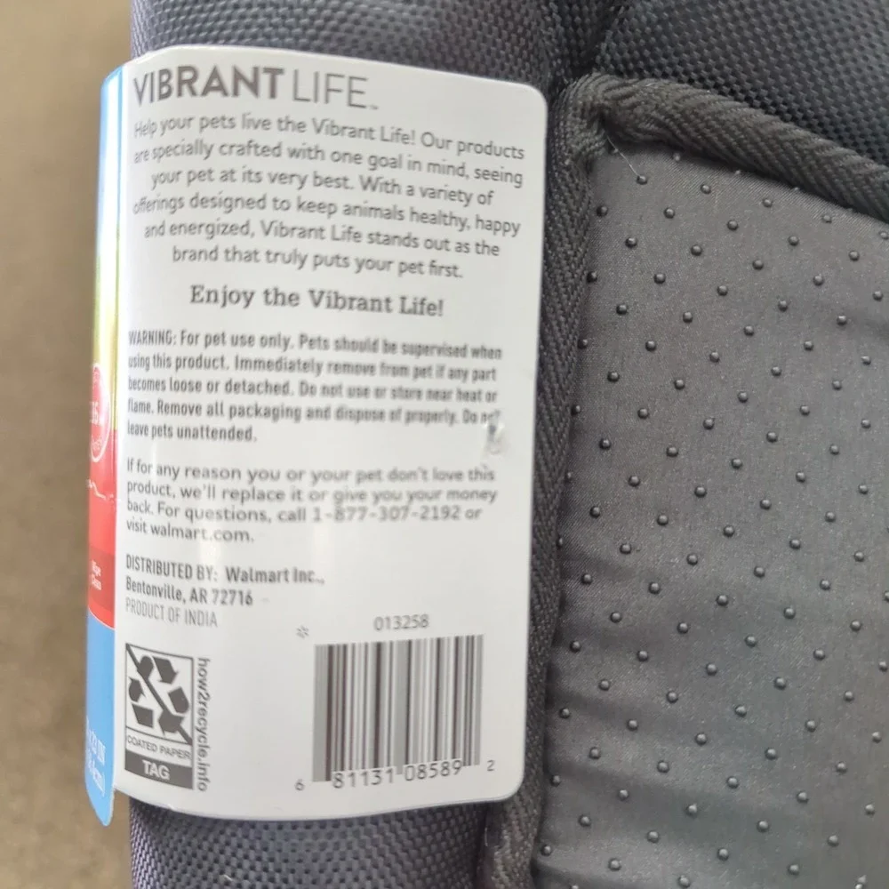 Vibrant Life Durable Waterproof Dog Crate Mat Heavy Duty Bed 35